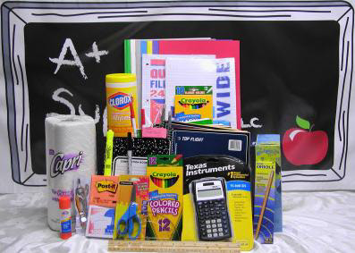 High resolution product image of school supplies by iNET's Milwaukee web designers!